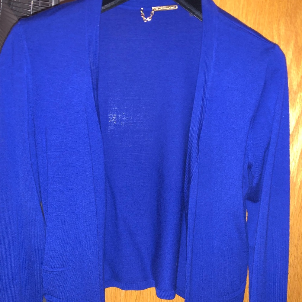 Cardigan blue color